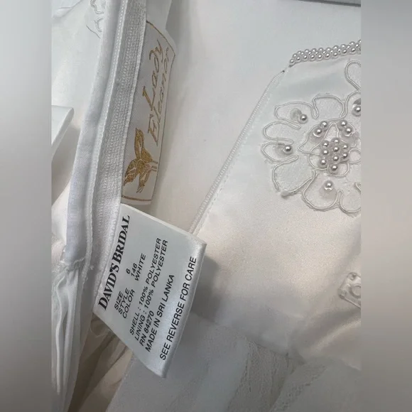 Lady Eleanor for David's Bridal Flower Girl Dress- Size 6 - Picture 9 of 17